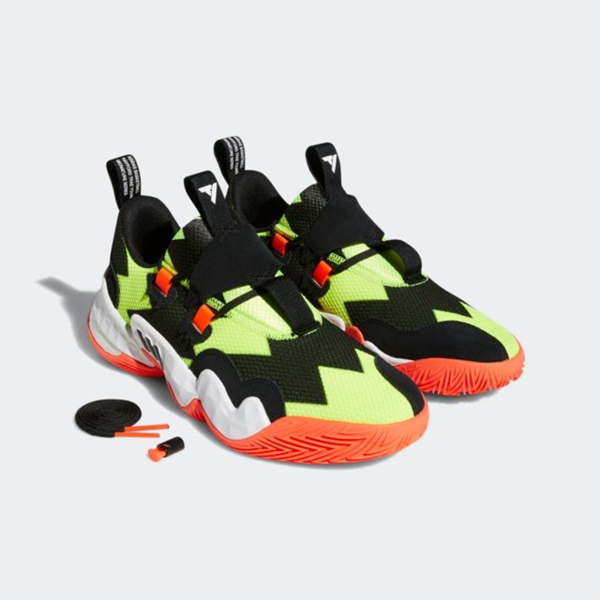 Image of the SO SO DEF ATL colorway of the Adidas Trae Young 1